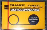 Compact Cassette:  Sharp - UD 90