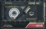 Compact Cassette: Nippon Columbia / Denon Denon - HD-XS 40