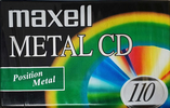 Compact Cassette: Maxell / Hitachi Maxell - Metal CD 110