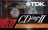 Compact Cassette: TDK  - CDing-II 70