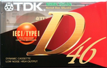 Compact Cassette: TDK  - D 46