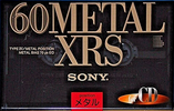 Compact Cassette: Sony  - Metal XRS 60