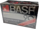 3 pack BASF Chromdioxid II 90 "Profis fahren" Type II Chrome 1979 Germany