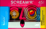 Compact Cassette: 3M Scotch - Scream`R 45