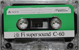 Compact Cassette:  Hi Fi Supersound -  60