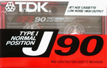 Compact Cassette: TDK  - J 90