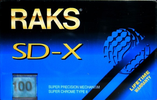 Compact Cassette: RAKS  - SD-X 100