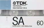 Compact Cassette: TDK  - SA 60