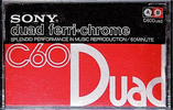 Compact Cassette: Sony  - Duad 60