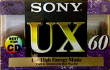 Compact Cassette: Sony  - UX 60