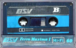 Compact Cassette: Unknown BSV -  60