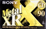 Compact Cassette: Sony  - Metal XR 90