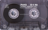 Compact Cassette: RAKS  - ED-X 46