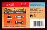 Compact Cassette: Maxell / Hitachi Maxell - UR 60