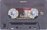 Compact Cassette: Sony  - Esprit-I 70