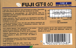 Compact Cassette: FUJI Fuji - GT-II 60