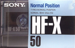 Compact Cassette: Sony  - HF-X 50