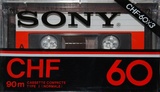 3 pack Sony CHF 60 Type I Normal 1978 North America