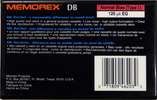 Compact Cassette: Memorex  - DB 60