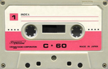 Compact Cassette:  Crown -  60