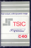 Compact Cassette: Unknown Tsic -  60