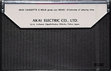 Compact Cassette: Mitsubishi Akai -  90