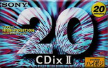 Compact Cassette: Sony  - CDix II 20