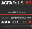 Compact Cassette: AGFA  - Superferro HDX 60