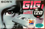 Compact Cassette: Sony  - GIG-1 120