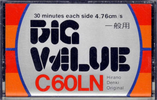 Compact Cassette:  Big Value -  60