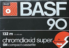 Compact Cassette: BASF  - Chromdioxid Super 90