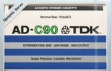 Compact Cassette: TDK  - AD 90