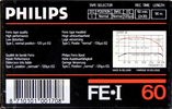 Compact Cassette: Philips  - FE-I 60