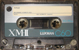 Compact Cassette:  Luxman - XM-II 60