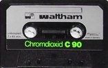 Compact Cassette Waltham 90 Type II Chrome 1978 Germany