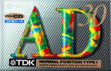 Compact Cassette: TDK  - AD 30