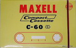 Compact Cassette: Maxell / Hitachi Maxell -  60