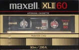 Compact Cassette: Maxell / Hitachi Maxell - XLII 60