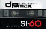 Compact Cassette: Unknown dB Max -  60