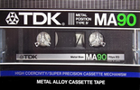 Compact Cassette: TDK  - MA 90