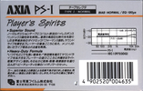 Compact Cassette: FUJI AXIA - PS-I 46