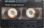 Compact Cassette: Sony  - HF-ES 80