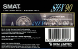 Compact Cassette: Sunkyong Magnetic Limited (SKM) Smat - SH X 90