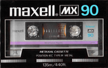 Compact Cassette: Maxell / Hitachi Maxell - MX 90