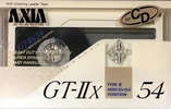 Compact Cassette: FUJI AXIA - GT-IIx 54