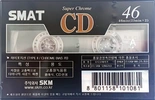 Compact Cassette Smat CD 46 Type II Chrome 2001 South Korea