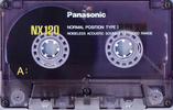 Compact Cassette: TDK Panasonic - NX 120