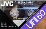 Compact Cassette:  JVC - UFII 60