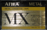 Compact Cassette:  Aiwa - MX 90