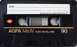 Compact Cassette: AGFA  - Pure Metal HDX 90